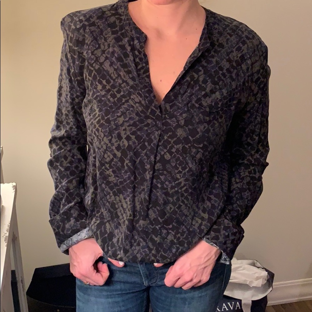 Splendid patterned blouse.